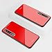Produktbild KSHOP Kompatibel mit Samsung Galaxy a60 Hülle, Tasche Handyhülle Ultra Dünn Case Schutzhülle Backcover TPU Stoßstange Bumper Backcover - Rot