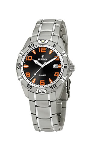 Festina Herren-Armbanduhr XL Sport Analog Quarz Edelstahl F16171/A Festina Herren-Armbanduhr XL Sport Analog Quarz Edelstahl F16171/A