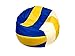 Produktbild kissenwelt.de Sitzsack Volleyball, Gelb-Blau-Weiss, Grösse L,Vol. 280L, Ø 100cm, H70cm