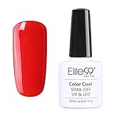 Elite99 UV LED Gel Polish Soak Off Nail Lacquer Wine Red Series (001)