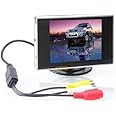 BW 3.5 inch TFT LCD Car Rearview Monitor, Digital Parking Monitor for Vehicle Backup Cameras