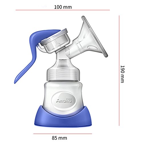 YKS Milchpumpe Frauen, die Fütterung manuelle Brust Pumpe Baby Nippel Bisphenol A frei, Nahrungsmittelgrad PP Hochtemperaturwiderstand pflegeleicht - 5