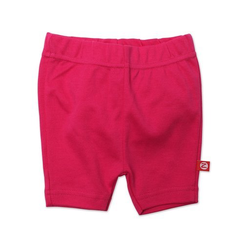 Zutano Baby-girls Infant Primary Solid Bike Shorts, Fuchsia, 12 Months Color: Fuchsia Size: 12 Months