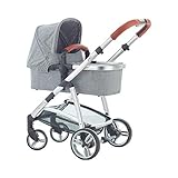 Ein Adapter für die Maxi Cosi Babyschale kann als Zubehör erworben werden. Dies bietet den Vorteil die Babywanne bei kurzen Erledigungen nicht mitnehmen zu müssen.