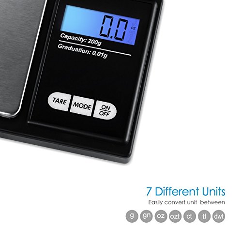 Idea Regalo: Camry Bilancia Digitale 75kg con Metro e Batterie