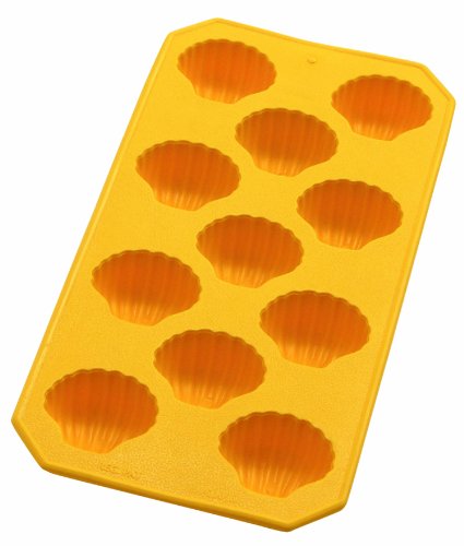 Preisvergleich Produktbild Lékué 0850400A02C049 Eiswürfelbereiter Slim Muscheln gelb