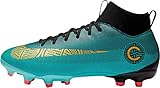 Nike#CLEAR JADE/MTLC VIVID GOLD-BLA#JR SPERFLY 6 ACADEMY GS CR7 MG