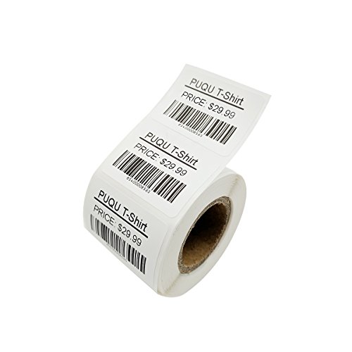 Puqulabel autoadesive etichette multifunzione Compatibile per Puqu Q Series etichetta printer-1 rotolo da 300 etichette 35 x 25 mm