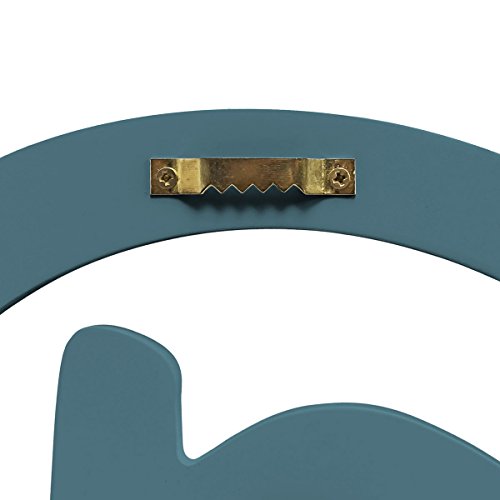 Design Bilderrahmen E-Mail-Motiv Holz 25 cm Petrol - 3