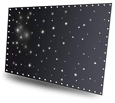 BeamZ SparkleWall Rideau lumineux 96 LED RGBW 3 x 2 m 8x DMX Télécommande