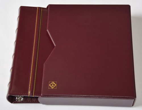 Preisvergleich Produktbild Leuchtturm Vario-Classic-Set Album inklusiv Schutzkassette rot