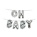 ۞ Glänzende Farbe und modernes Design, machen Ihre Babydusche einzigartig