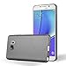 Price comparison product image Cadorabo DE-103924 TPU Silicone Case for Samsung Galaxy Note 5 in Matt Metallic Design Grey