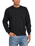 Fruit of the Loom Men's Raglan Crew Neck Long Sleeve Sweatshirt