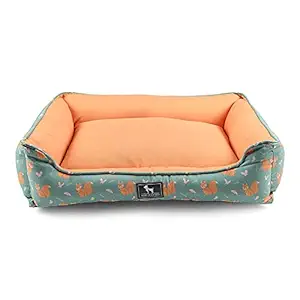 Heads Up For Tails Springtime Spirit Lounger Dog Bed - M