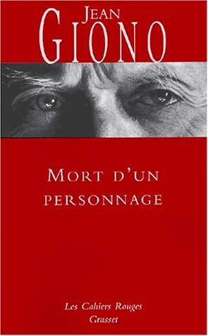 couverture de : Mort d'un personnage