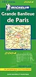 Image de Carte routière : Grande banlieue de Paris : Du périphérique à la Francilienne, N°11101