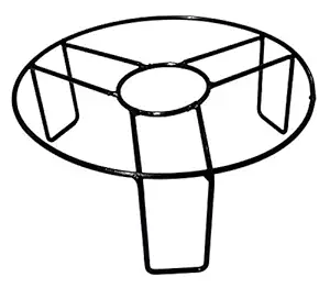 Shiyon Flower Pot/Plant Stand for Home Garden Balcony Living Room Decor. (Black, Pack of 9)- Size :-26 * 26 * 10 cm.