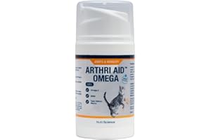 PRODEN PLAQUEOFF NutriScience ArthriAid Omega - Gel para gatos, 50 ml, complemento para articulaciones y movilidad