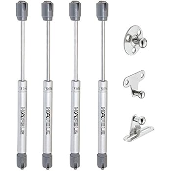 FURNICA 2x Klappenbeschlag Gasdruckfeder für Klappen, Gasdruckdämpfer