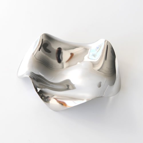 Alessi PG02 BLIP, Löffelhalter aus Edelstahl 18/10 glänzend poliert - 4