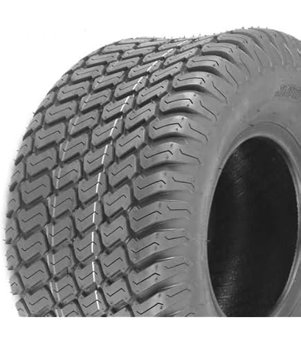 Lot De 2 Pneus + 2 Chambres à Air 16 X 7.50-8 Pour Tondeuse Autoportée, Tracteur - Profil Wave, 4PR, Sans Chambre Possible