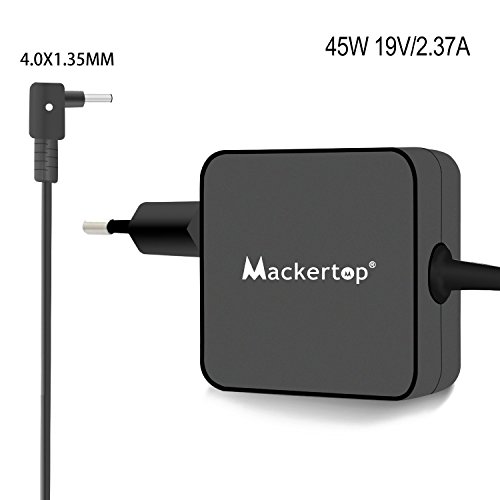 Mackertop 19V 45W Laptop-Ladegerät 2,37 für Asus Taichi 21 31 UX21A UX31A ux31la ux32a ux301la ux302la ux303la ux305 ux305fa t300la tp300la