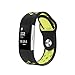 Produktbild Fitbit Charge 2 Armband,Hanlesi silicagel silikon einstellbare mode ersatz sport band für fitbit Charge 2 smartwatch puls fitness armband (Green, L(5.6-8.1inch))