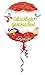 Produktbild Folienballon * GLÜCKLICH GESCHIEDEN! * als Geschenk oder Deko nach einer Scheidung // Folien Ballon Party Helium Ballongas Motto
