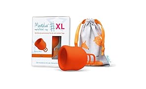 Merula Cup XL fox (arancione) - La coppetta mestruale per i giorni molto forti