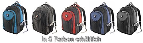 Laptop Rucksack Schulrucksack Schulranzen Schultasche A4 15 Zoll in 5 Farben Aoking Uni Rucksack Perfect Day Multifunktionsrucksack Campus Daypack Rucksack City Rucksack / Schule Arbeit & Freizeit / Bag A / 4 Outdoor Schulrucksack Sport City Rucksack Schule Arbeit & Freizeit Bag Schulrucksack Sportrucksack Backpack Laptoprucksack Laptopfach 15″… (rot) - 6