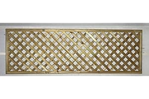 PREMIER GARDEN SUPPLIES Elite Highgrove Diamond Trellis in 5 sizes garden lattice Urban Trellis contemporary Garden Fence (183cm wide x 60cm tall (6x2))