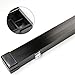 Produktbild Schwarz Aluminium 3/4 Pool Snooker Queue Koffer – Abschließbare Riegel – 117 cm max Länge