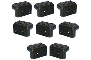 SHARD-LAB SET DI 8 PARASPIGOLI PER CASSE ACUSTICHE angolo angoliere spigoli ** 8 x 4 CM cadauno