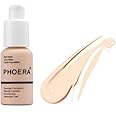 Mupkins Phoera Matte Foundation Full Coverage – 30ml Oil Control Flawless Face Foundation for Women & Girls, Makeup Accessories Mature Skin Long Lasting Full Coverage, Smooth Finish (105 SAND)