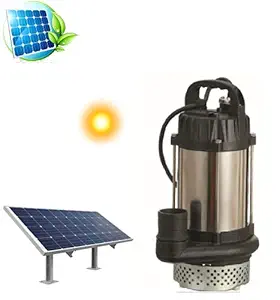 Riya Solar Powered Submersible Water Pump BLDC Motor Dc24V,Dc200W,10Meter Head,33Feet,10000 Liter Per Hour & 2 Inch Pipe (Pack of 1)