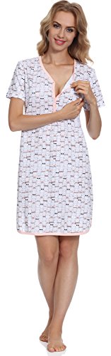 Cornette Women's Nightdress CR6172016 (Pattern-02, M)