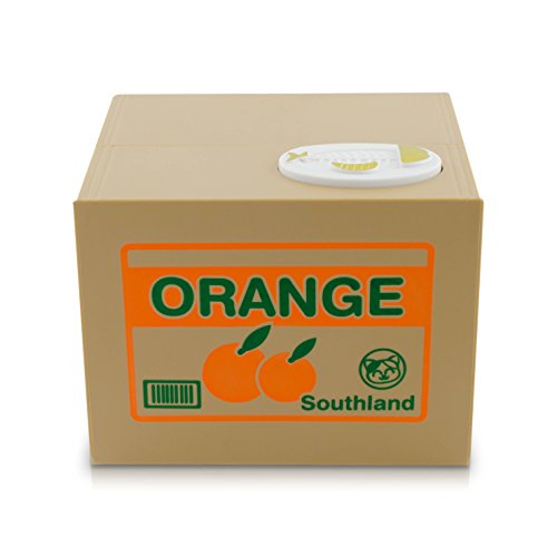 VENKON – Katzenspardose: Elektronische Spardose „Zappzarapp“ Spar Katze in der Box – 12 x 10 x 9 cm - 4
