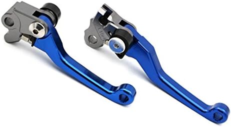 Motorcycle fans Pivot Brake Clutch Lever for Yamaha WR250F/WR450F 2005 2006 2007 2008 2009 2010 2011 2012 2013 2014 2015 Blue