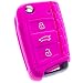 Produktbild GOLF 7 Schlüsselhülle VW · GTI Rline · Volkswagen · Key Cover Schlüssel Hülle · Golf VII · PREMIUM (Pink)