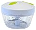 Produktbild Manuelle 3 Klinge Handheld Zerkleinerer für Gemüse und Fleisch, weiß, weiß
