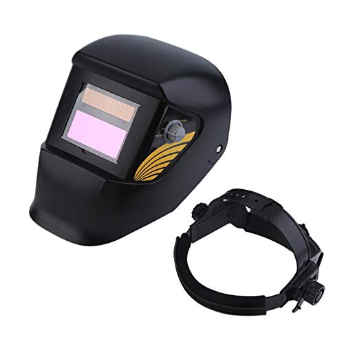 Preisvergleich Produktbild Jasnyfall Automatisches Verdunkelungsschweißgerät für Schweißarbeiten mit Schweißmaske schwarz