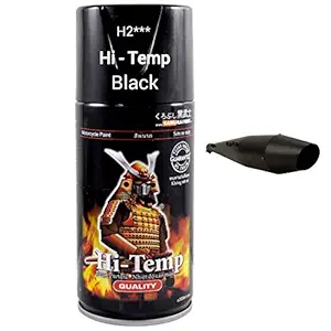 SAMURAI KUROBUSHI Spray Paint #H2***- Hi Temp Black Heat Resistant for Silencer (D-I