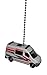 Produktbild Matchbox Auto Truck Fahrzeug Deckenventilator Pull Licht Kette WHITE Renault Master AMBULANCE rescue vehicle