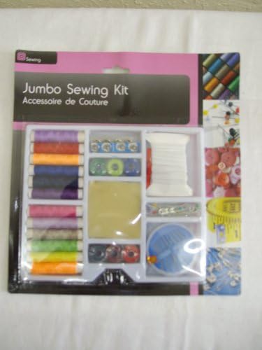 Jumbo Sewing Kit (HH1351A) - Threads - Bobins - Sewing Machine Needles - Elastic - Pins - Press Studs