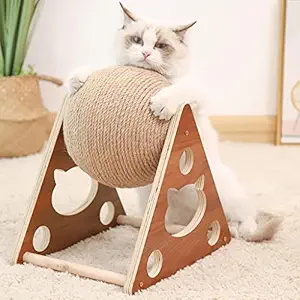 GIANTE Cat Scratch Toy Kitten Scratcher Toy Furniture Protector Non-Toxic S