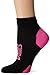 Produktbild ASICS lite-show Nimbus Low Socks, Damen Mädchen Jungen Herren, Black/Neon Pink, Small