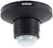 Produktbild Steinel Bewegungsmelder IS 360 TRIO schwarz mit 3 Infrarot-Sensoren, 360° Rundum-Überwachung bis max. 12 m, Deckenmontage,  602512