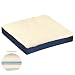 Produktbild WellCushion Gelkissen Sitzkissen Stuhlkissen ergononisch mit Gel Kern - Als Sitzauflage für Haus, Auto, Garten oder Rollstuhl