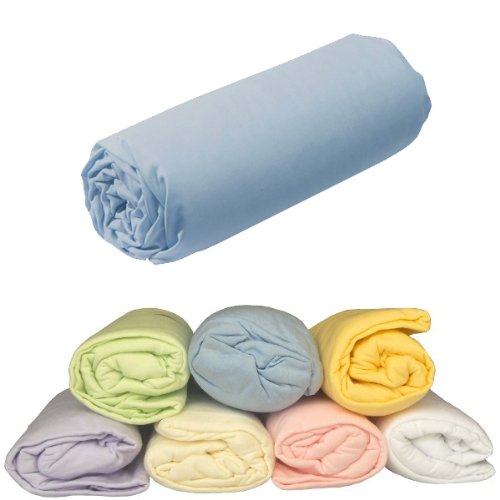 Looping Expandable Large Sized Jersey Cotton Fitted Sheet 140 x 70 cm